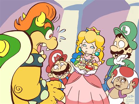 Bowser + Peach: The Revelation by kevinbolk on DeviantArt