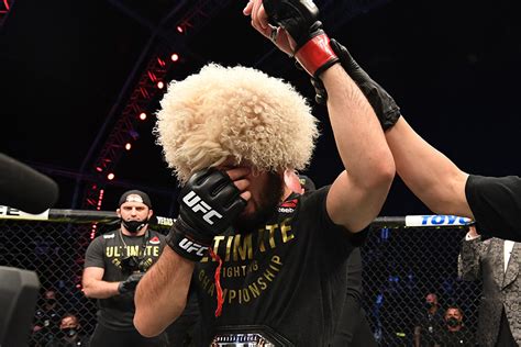 khabib nurmagomedov submits justin gaethje  ufc  asian mma