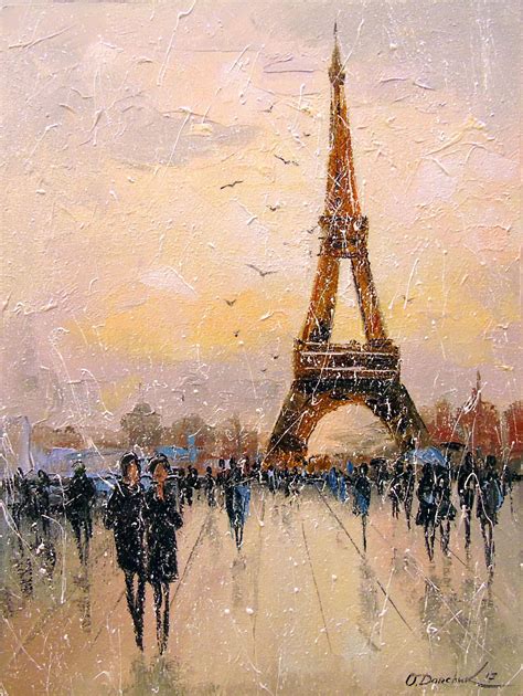 In Paris Painting by Olha Darchuk - Jose Art Gallery