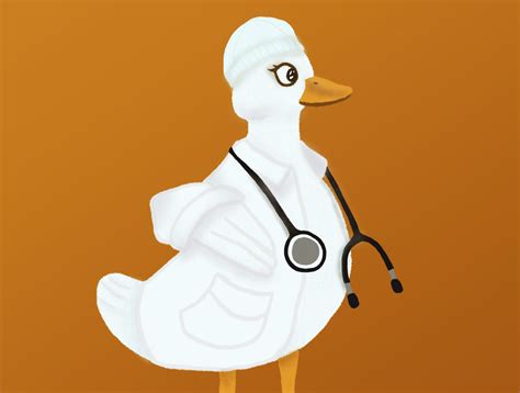 Doctor duck by louizat zzay on Dribbble