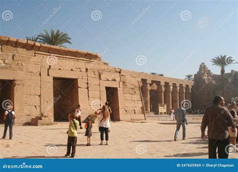 complexe luxor temple egypt editorial stock image image