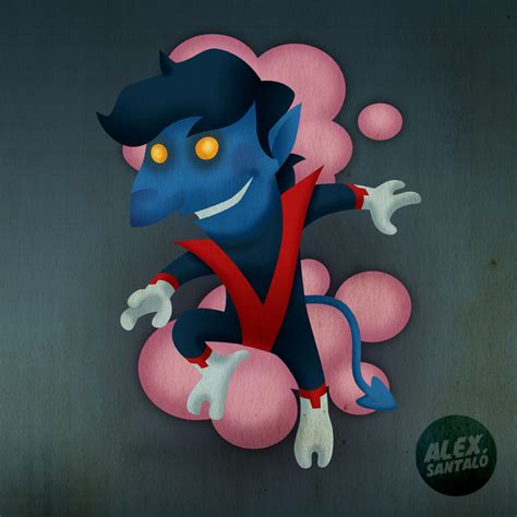 Nightcrawler vectorized by alexsantalo on DeviantArt