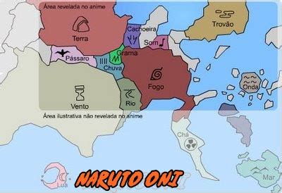 Vilas Do Naruto - Naruto Oni: Países e Vilas