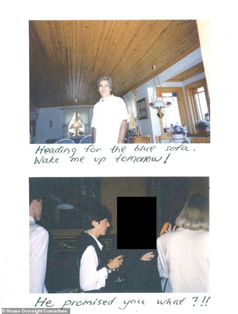 Never-before-seen photos from Epstein's 50th birthday album give