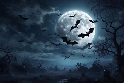 Halloween Blue Moon Wallpaper at Benjamin Ferguson blog