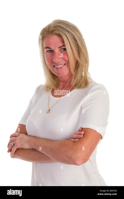 Attractive woman in her late 40s, forties Stock Photo - Alamy