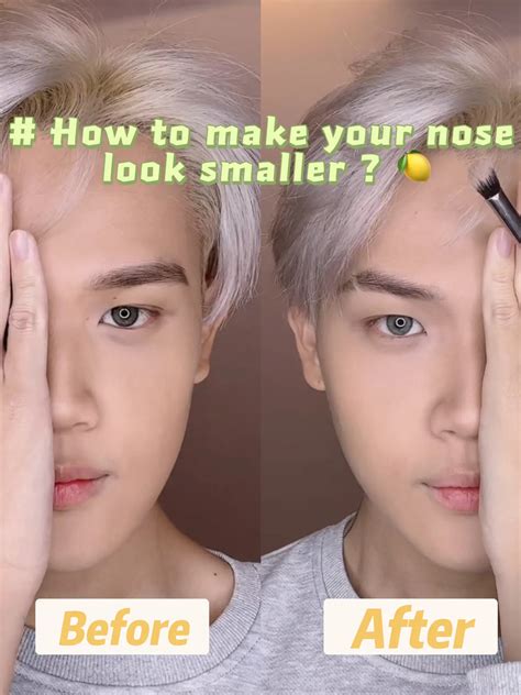 How To Make My Nose Look Smaller Without Makeup | Saubhaya Makeup