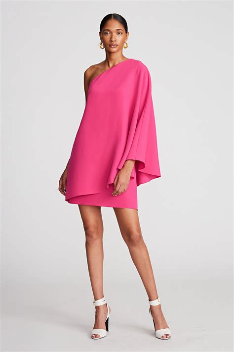 Melina Dress In Stretch Crepe – Halston