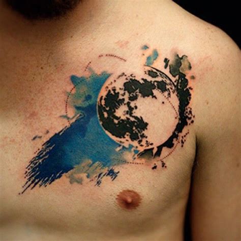 Fabbe Persegani on Instagram: “Once in a blue moon! #tattoo #moon # ...