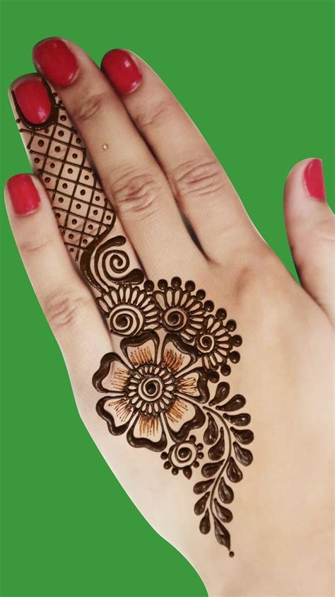 Rakhi Special Finger Mehndi Design 2021 - Ring Finger Henna Design Simple - Simple Mehndi Design ...