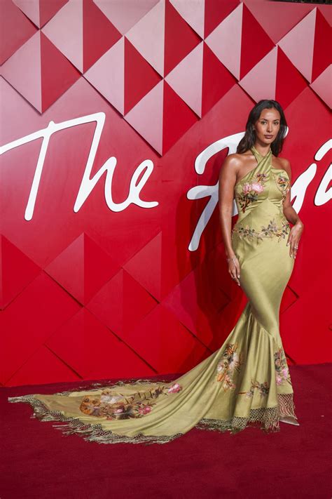 Maya Jama at The Fashion Awards 2024 • CelebMafia