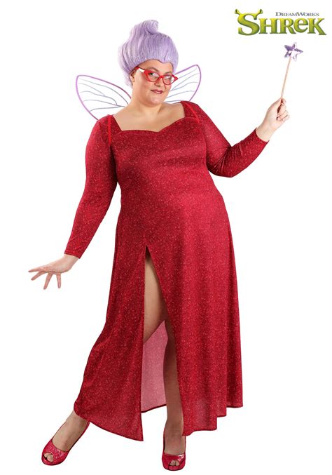 Women's Plus Size Shrek Fairy Godmother Costume | Shrek Costumes