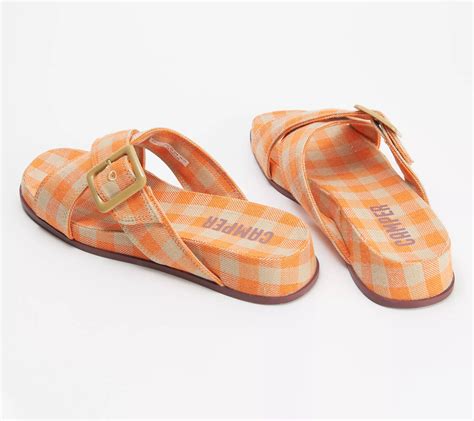 Camper Cross-Strap Slide Sandals - Atonik - QVC.com