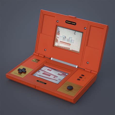 Game & Watch Donkey Kong, 1982 : r/blender
