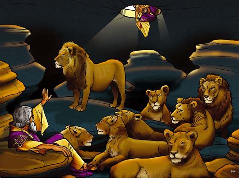 BLOG MINISTÉRIO INFANTIL IPMAR: Visuais Daniel na cova dos Leões!