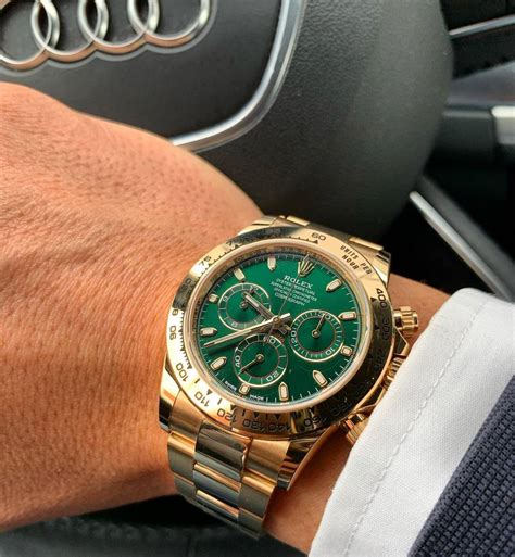 rolex with green face 6