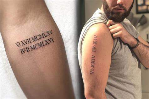 Elyab Freire Tattoo Studio _Tattoo Em Algarismo Romano Que, 55% OFF