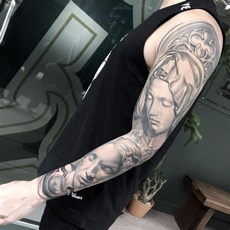 Pin by Tareef Tattoos on T A T | Greek tattoos, Best sleeve tattoos ...