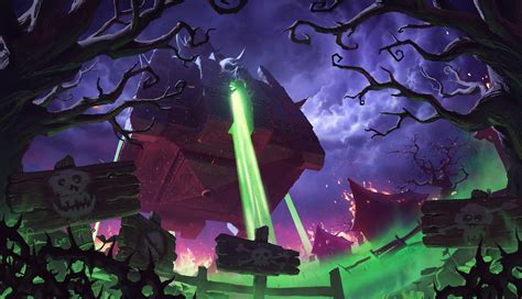 Curse of Naxxramas Art | Мифические существа, Игровые арты, Галерея