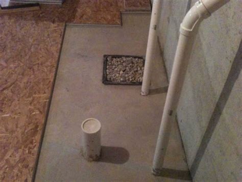 p trap  basement floor drain flooring tips