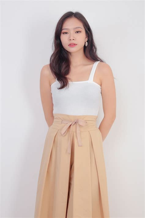 Daire Palazzo Pants in Nude