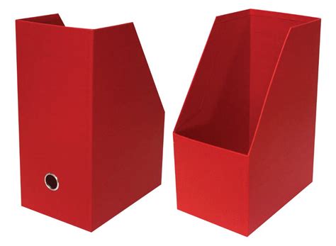 pvc jumbo magazine box  lever arch lab