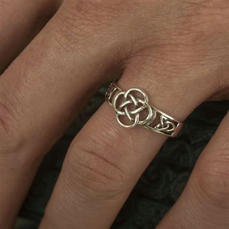eternity knot silver ring  jack radcliffe blog