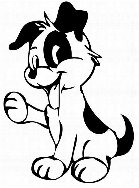 Imagens De Cão Para Colorir - 7