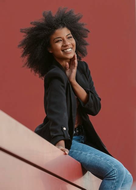 happy black model pictures