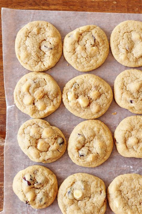White Chocolate Chip Craisin Cookies