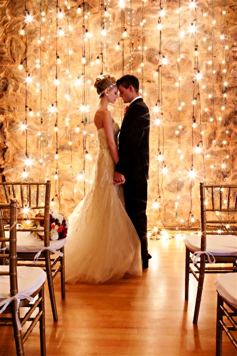 Backdrop Lights Wedding