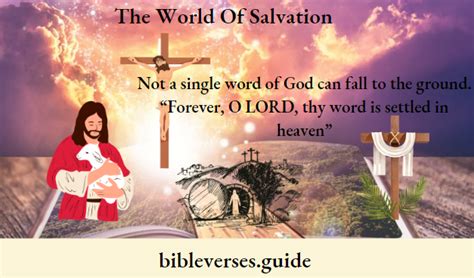 The World Of Salvation - Bible Verses