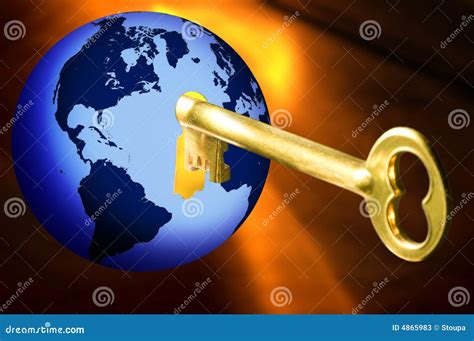 Key To The World Stock Photos - Image: 4865983