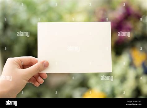 hand  paper stock photo alamy