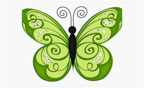 Free Green Butterfly Clipart, Download Free Green Butterfly Clipart png ...