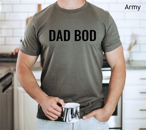 dad bod shirt fathers day gift funny dad shirt gift  husband