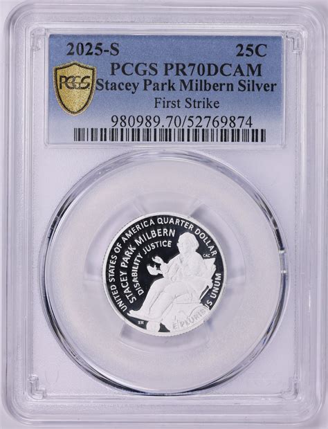 2025-S American Women Quarter Stacey Park Milbern Silver First Strike