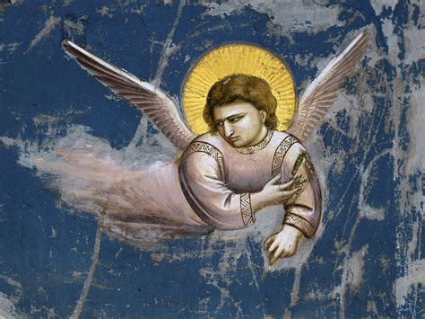 Evolution of Angels: From Disembodied Minds to Winged Guardians