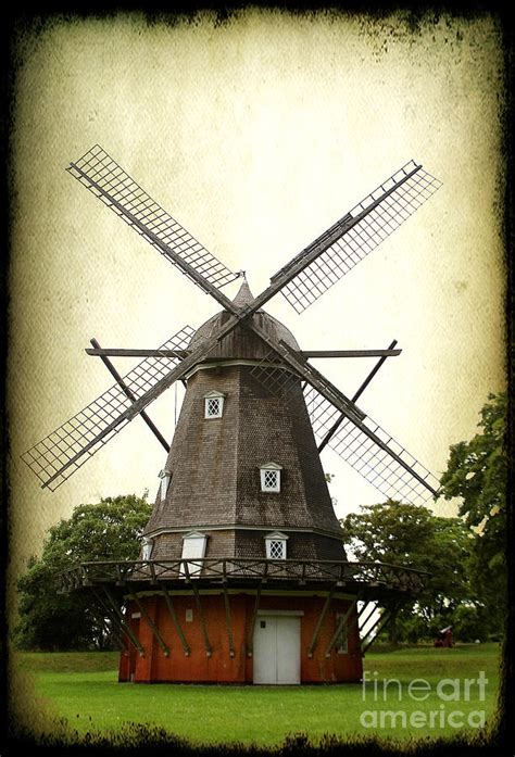 Windmill at Kastellet Photograph by Joan McCool - Fine Art America