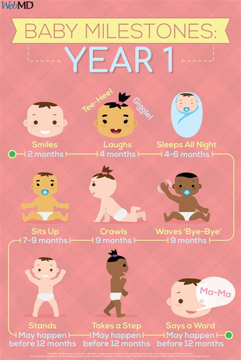 baby milestones  childs  year  development baby