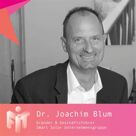 Dr. Joachim Blum - FORUM INNOVATION TRANSFORMATION