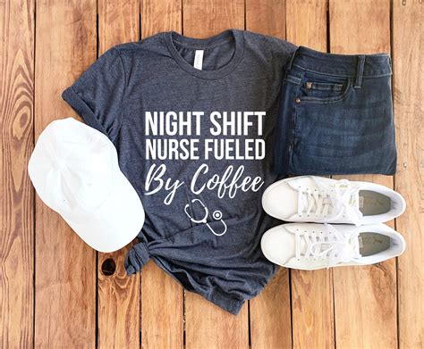 Night Shift Nurse Shirt Night Shift Nurse T-shirt Night | Etsy