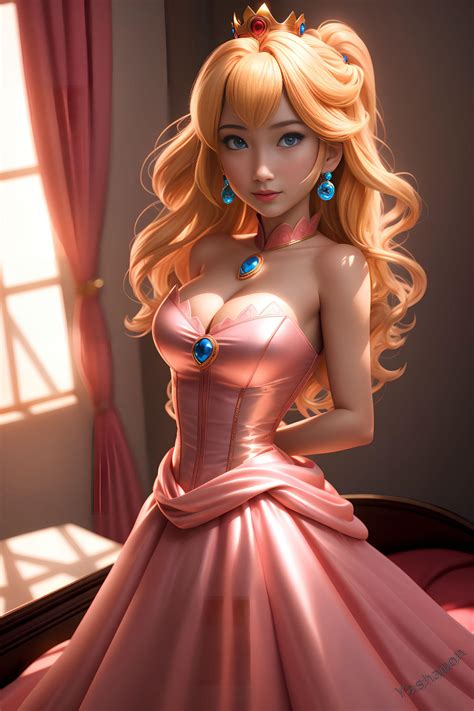 [AI] Princess Peach by Yashamon on DeviantArt