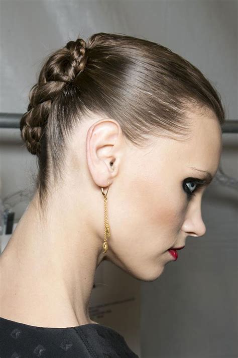 nyfw hair trend braids hair romance
