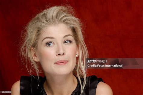 Rosamund Pike poses for a photo during a portrait session at the Park ...
