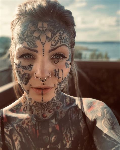 Face Tattoos Women