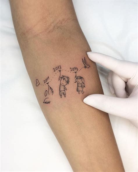 Ideias De Tatuagens Para Filhos