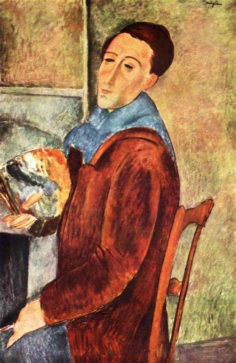 Амедео Модильяни. Автопортрет Amedeo Modigliani, Modigliani Paintings ...