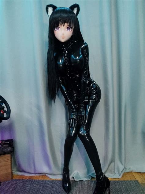 Pin auf Latex kigurumi