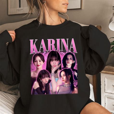 Karina Aespa T-shirt, Aespa Members Shirt, Aespa Whiplash Album Members